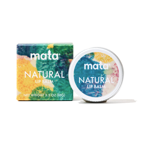 Mata Natural Lip and Cuticle Balm, 100% Chemical Free