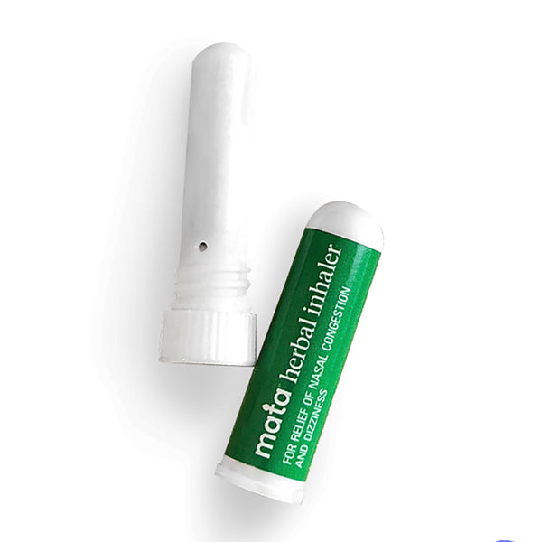 Set of 4 Natural Herbal Inhalers for Nasal Congestion